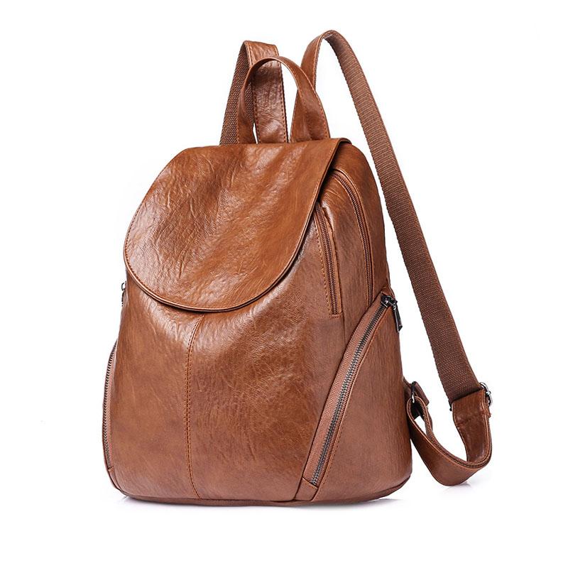 Nuovi zaini da donna, zaino alla moda in pelle PU, borse a tracolla, zainetto da giorno per donna, zaino femminile, mochila, borsa scolastica.