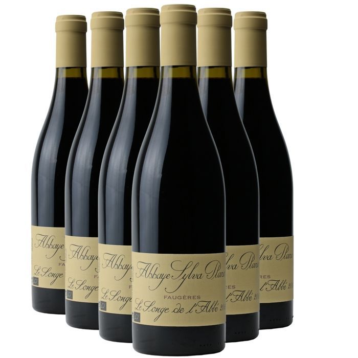 Sylva Plana Abbey Faugères Le Songe de l'Abbé 2022 - Vino Tinto Languedoc-Rosellón (6 x 75cl) Ecológico