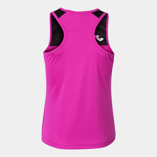 Débardeur Joma Montréal, rose fluo, noir
