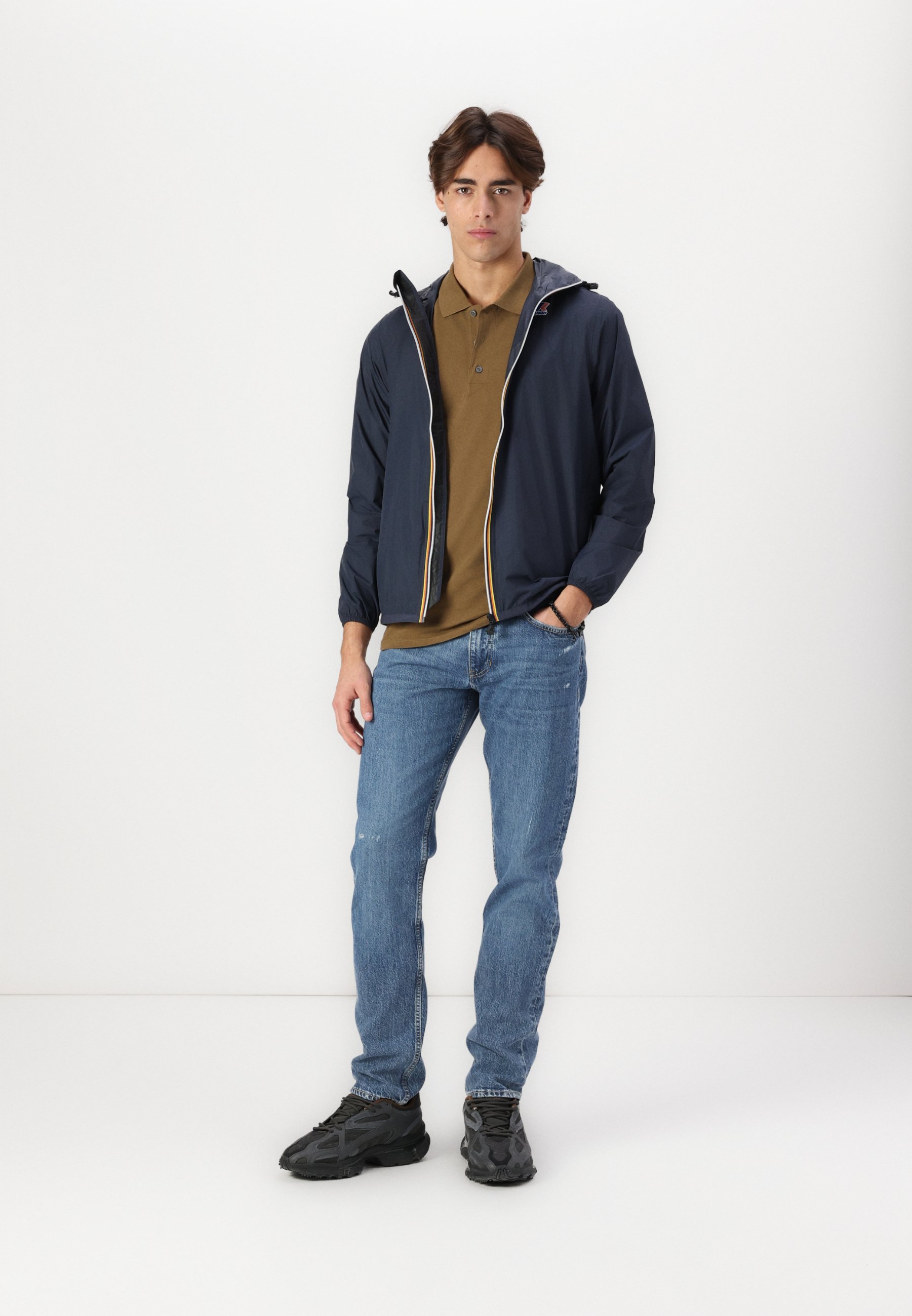 K-Way LE VRAI CLAUDE UNISEX - Jaqueta de verão - profundidade azul