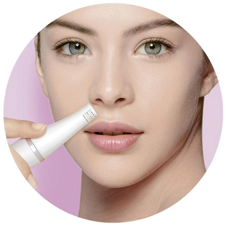 Depilador facial Braun Face 810 com escova de limpeza facial
