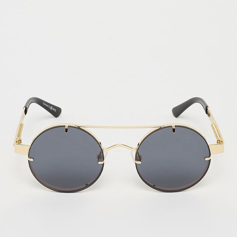Owalne gafas de sol - dorado, verde