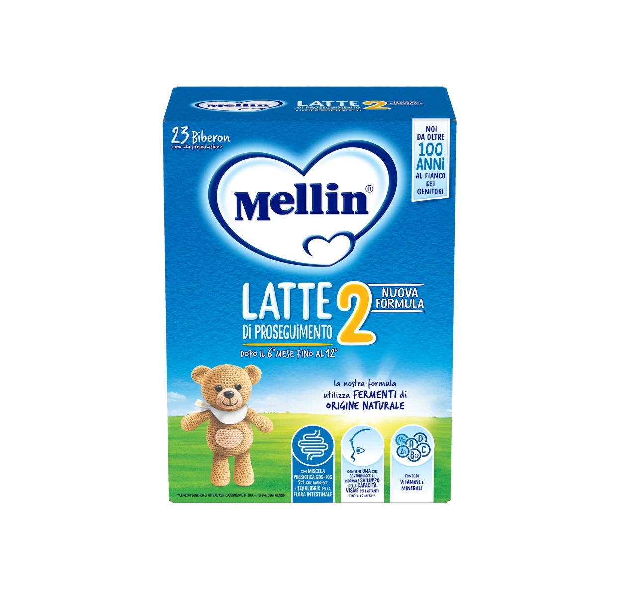 MELLIN Mellin 2 leite em pó 700 g Desenvolvimento e crescimento