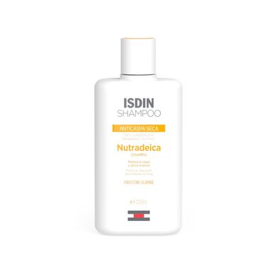 Isdin Nutradeica sausai odai skirtas šampūnas nuo pleiskanų Sausai odai skirtas šampūnas nuo pleiskanų ir niežulio 200 ml 200 ml