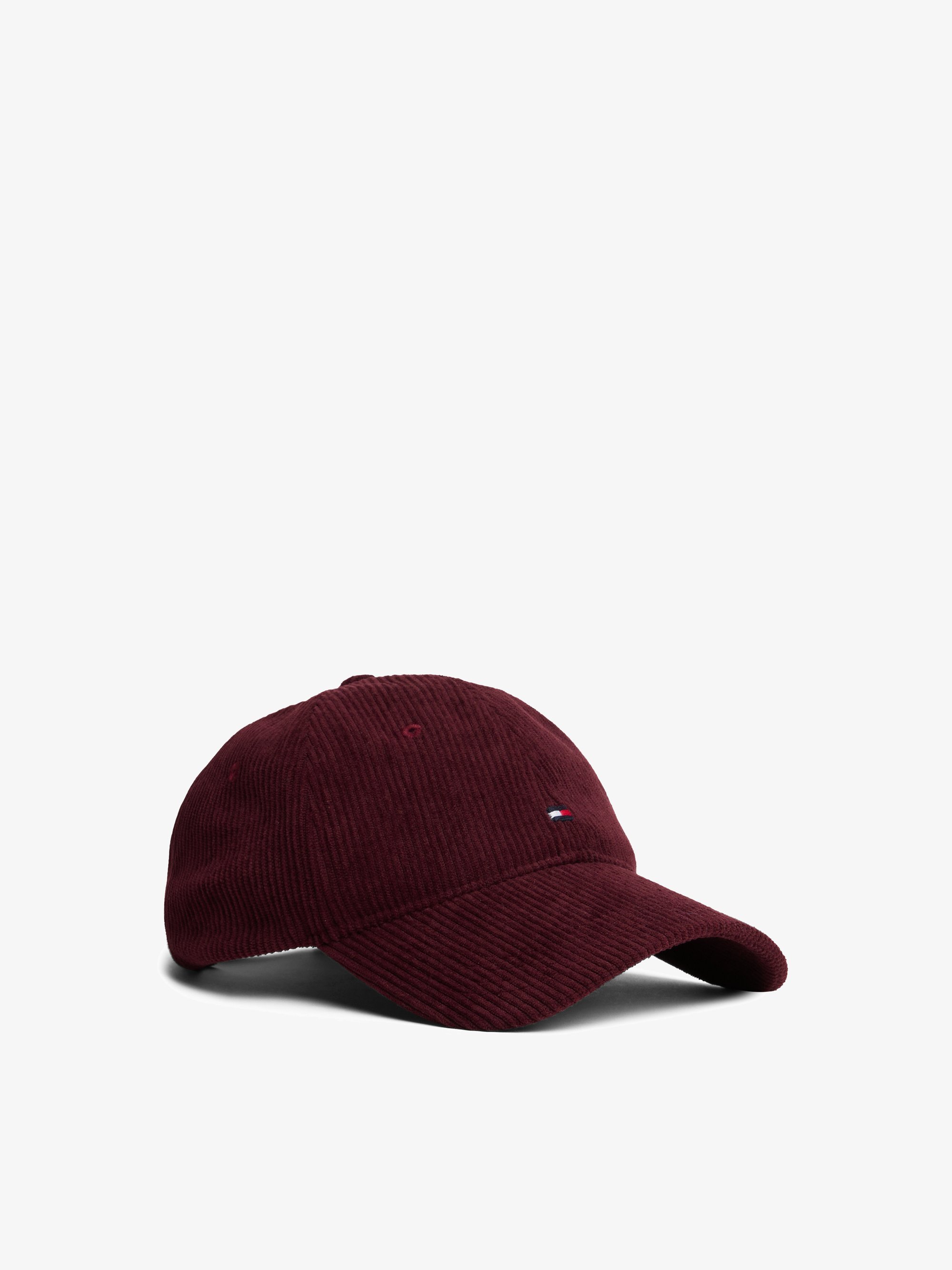 Tommy Hilfiger FLAG 6 PANEL UNISEX - Cap - tiefes Burgunderrot