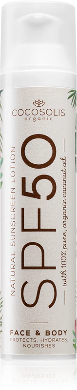 Loção Protetora Solar Natural COCOSOLIS FPS 50