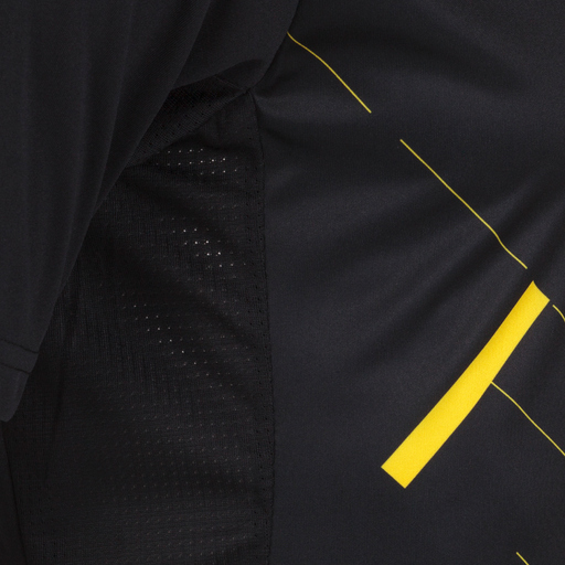 Camiseta Manga Corta Joma Tiger Iii Negro Amarillo