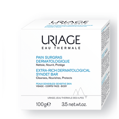 Uriage Extra-Rich dermatologinen saippua herkälle iholle 100g