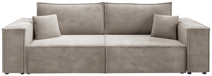 Trzyosobowa sofa z funkcją spania PEDRO sztruks