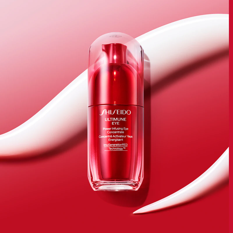 Shiseido Ultimune Eye Power Infusing Eye Concentrate: sérum para olhos que oferece proteção antirrugas completa.