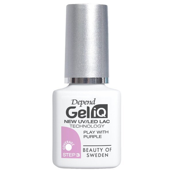 Depend Gel iQ Play z vijoličnim gelakom<br>5ml