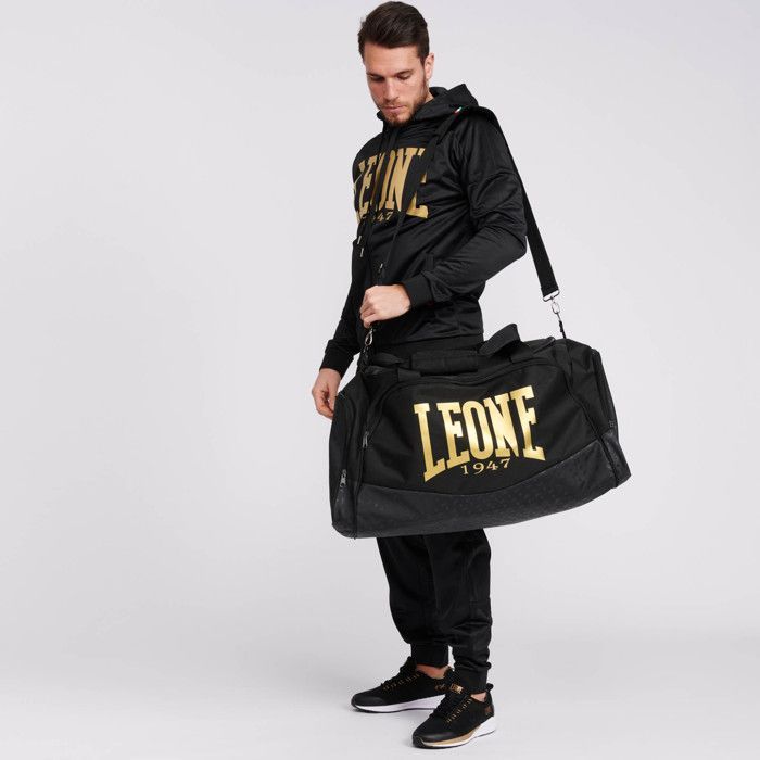 Sac de sport - LEONE 1947 - DNA - Noir - Polyvalent - Durable