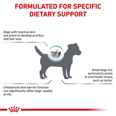 Royal Canin Veterinaire Huidverzorging voor Honden (kleine honden)