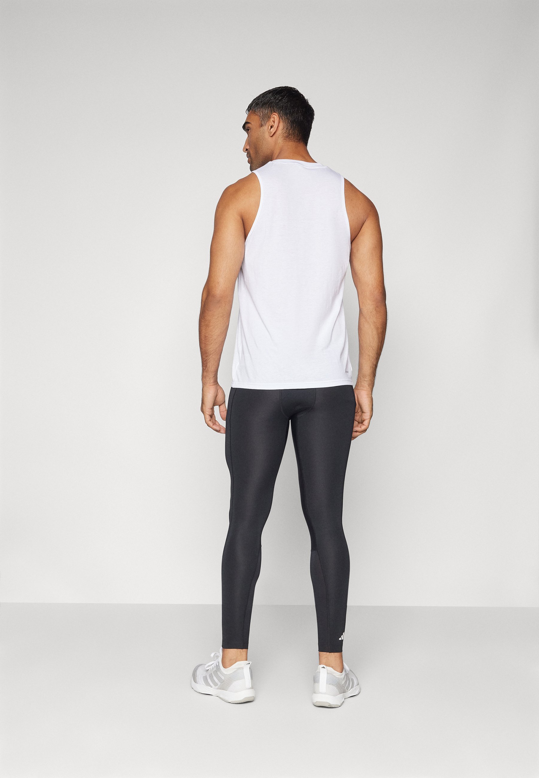 adidas Performance TECHFIT COMPRESSION LONG - Retuusid - mustad