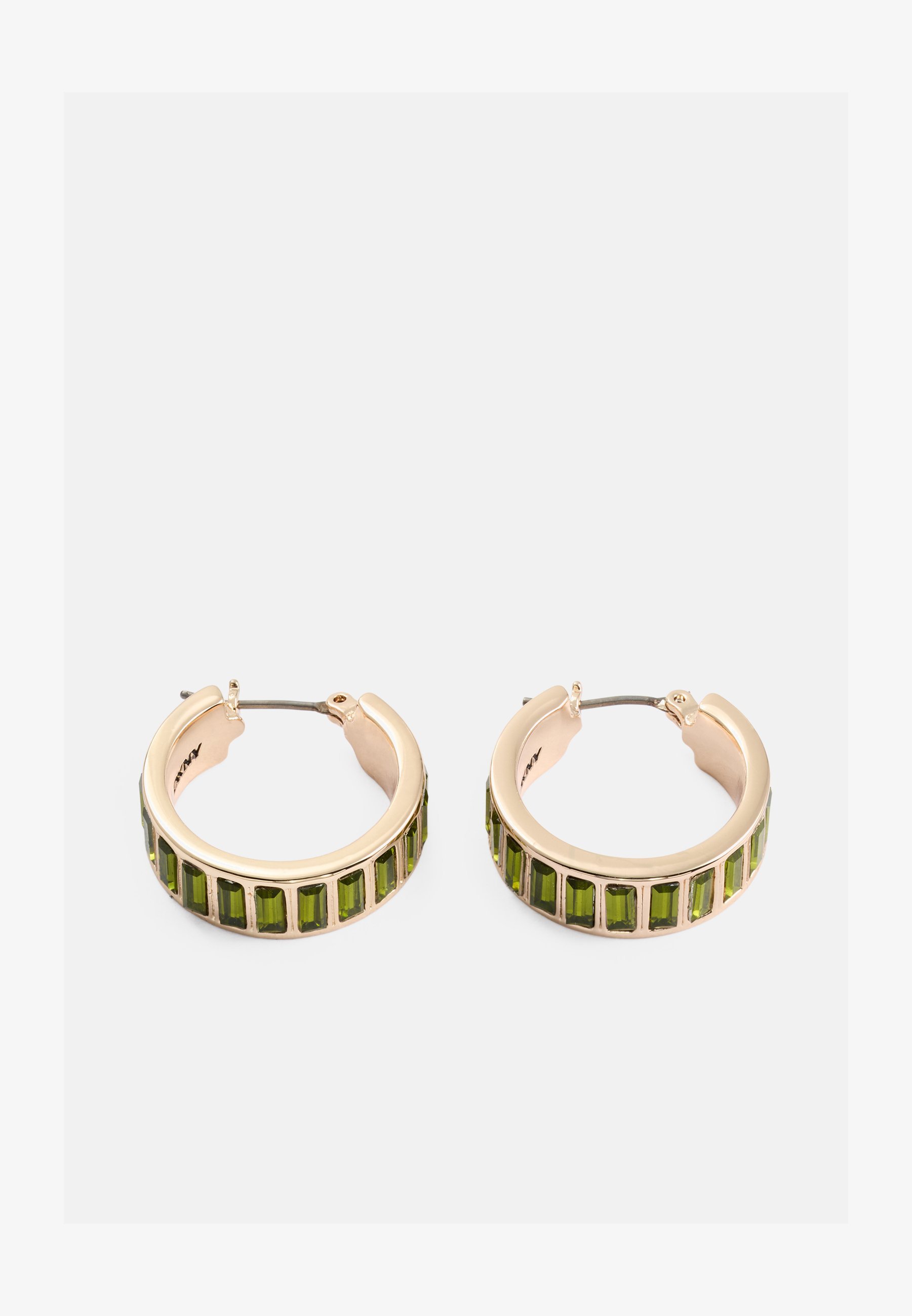 DKNY ADRIA - Náušnice - gold-coloured/green