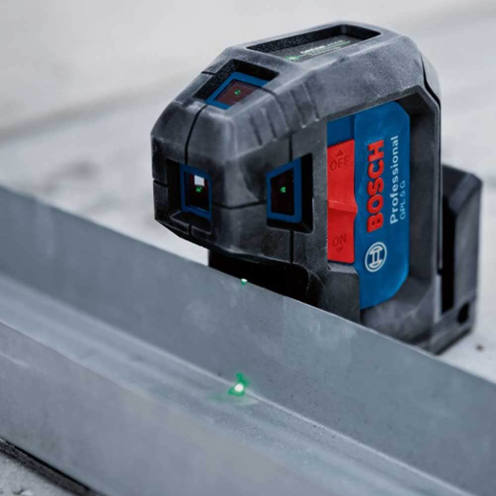 BOSCH GPL5 G Professioneller Punktnivellierlaser Grün 0 601 066 P00