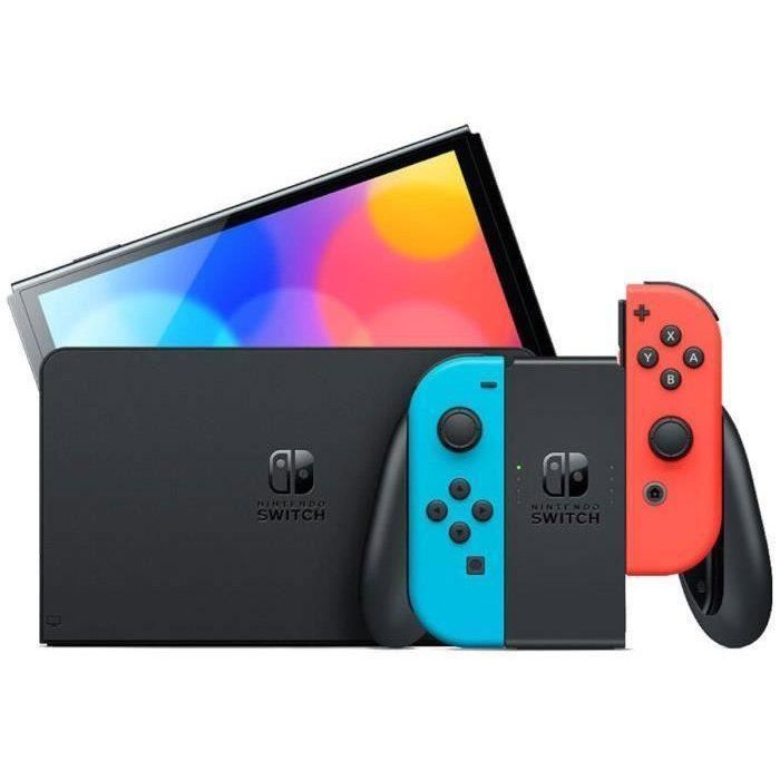 Nintendo Switch-console - OLED-model • Neonblauw en neonrood