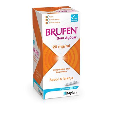 Brufen Suspensión Oral Sin Azúcar Ibuprofeno 200 ml 200 ml