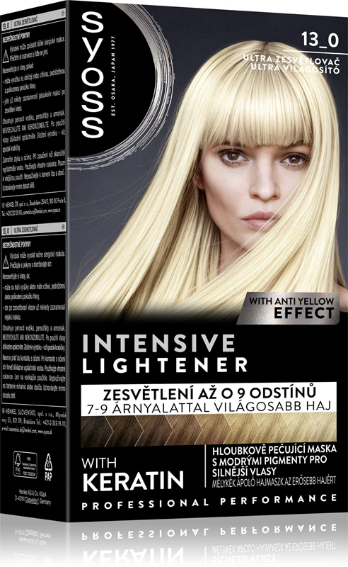 Syoss Intensive Lightener - clareador de cabelo