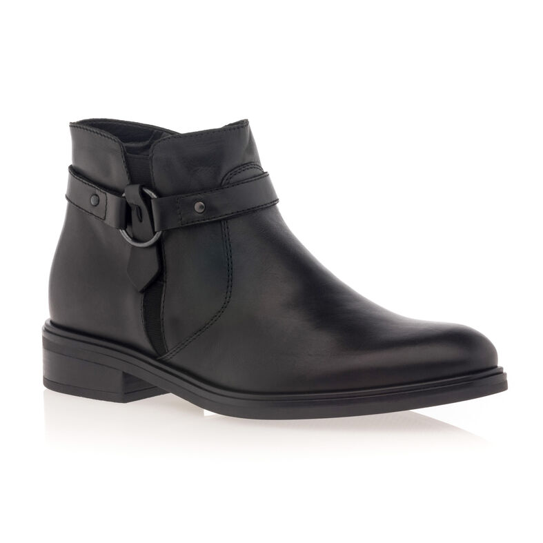 Schwarze Damenstiefel / Stiefeletten