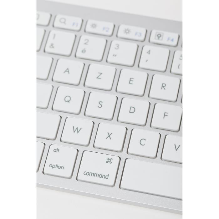 Teclado sem fio Bluetooth - BLUESTORK - MINI MAC - Compacto - Compatível com Mac - Branco