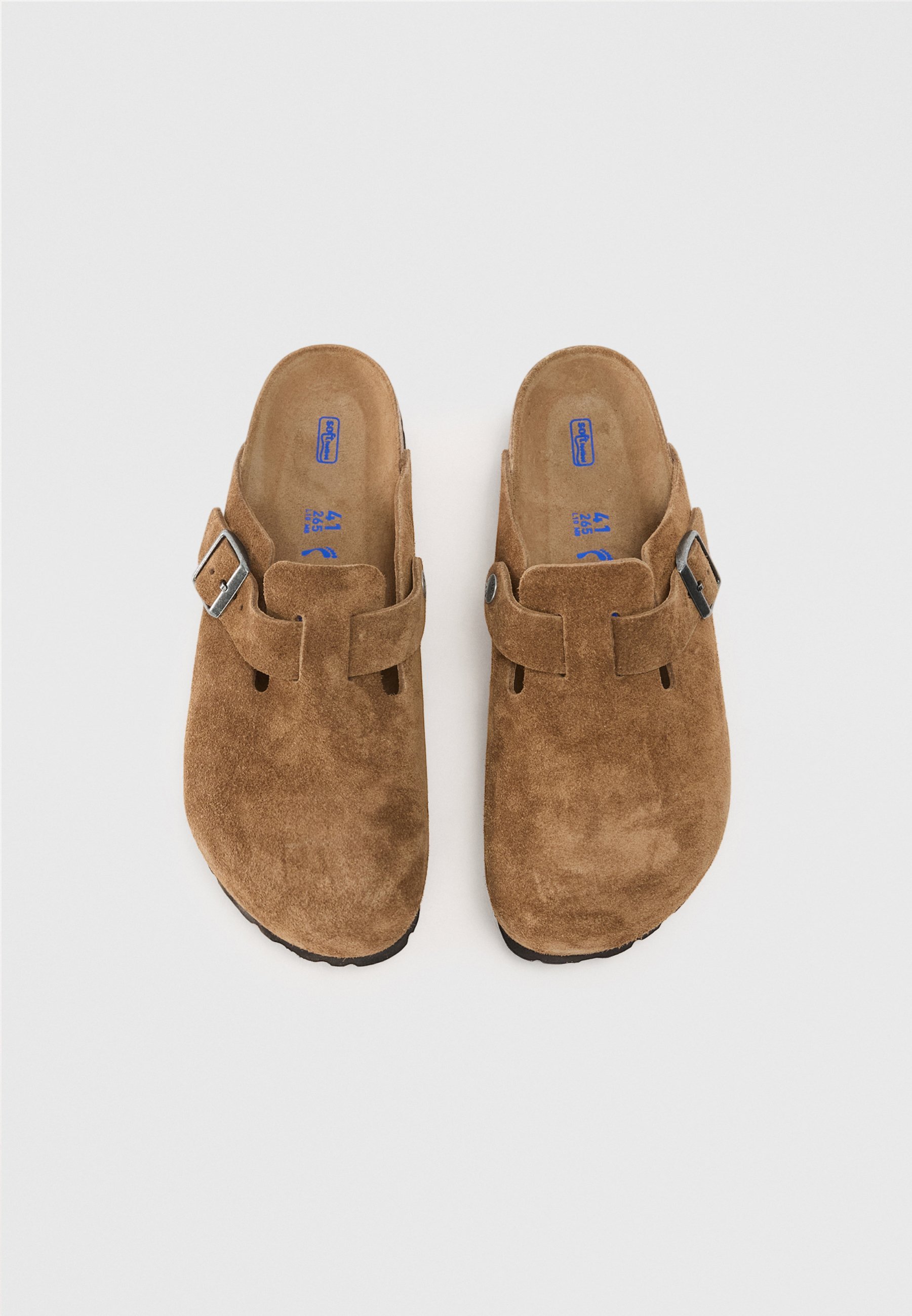 Birkenstock BOSTON UNISEX - Pantoletten - Dunkelbraun