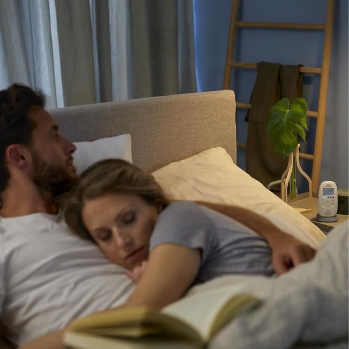 PHILIPS AVENT SCD733/00 - Baby monitor connesso - Connessione sicura e privata - Fino a 18 ore di autonomia della batteria - Proiettore di stelle