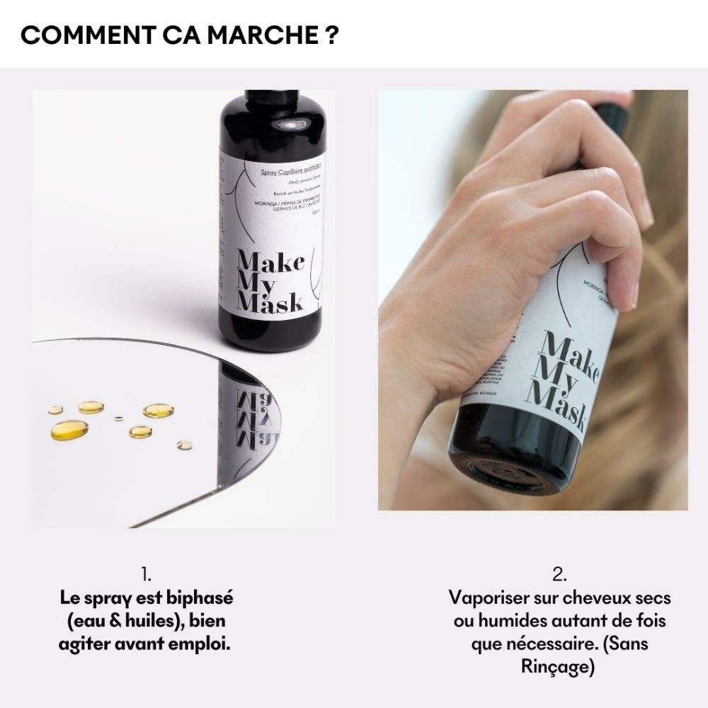 MakeMyMask Spray Capillaire Quotidien