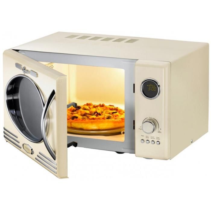 Magnetron - Melissa - Elektronisch met grill, 23 liter, 800 W - 16330128 - Crème
