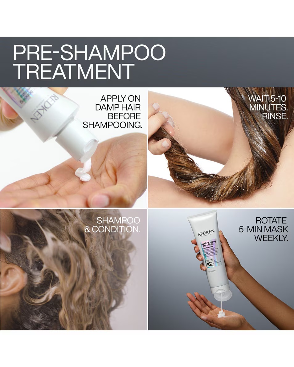 Mască de păr pre-tratament REDKEN Acidic Bonding Concentrate - restaurează și întărește