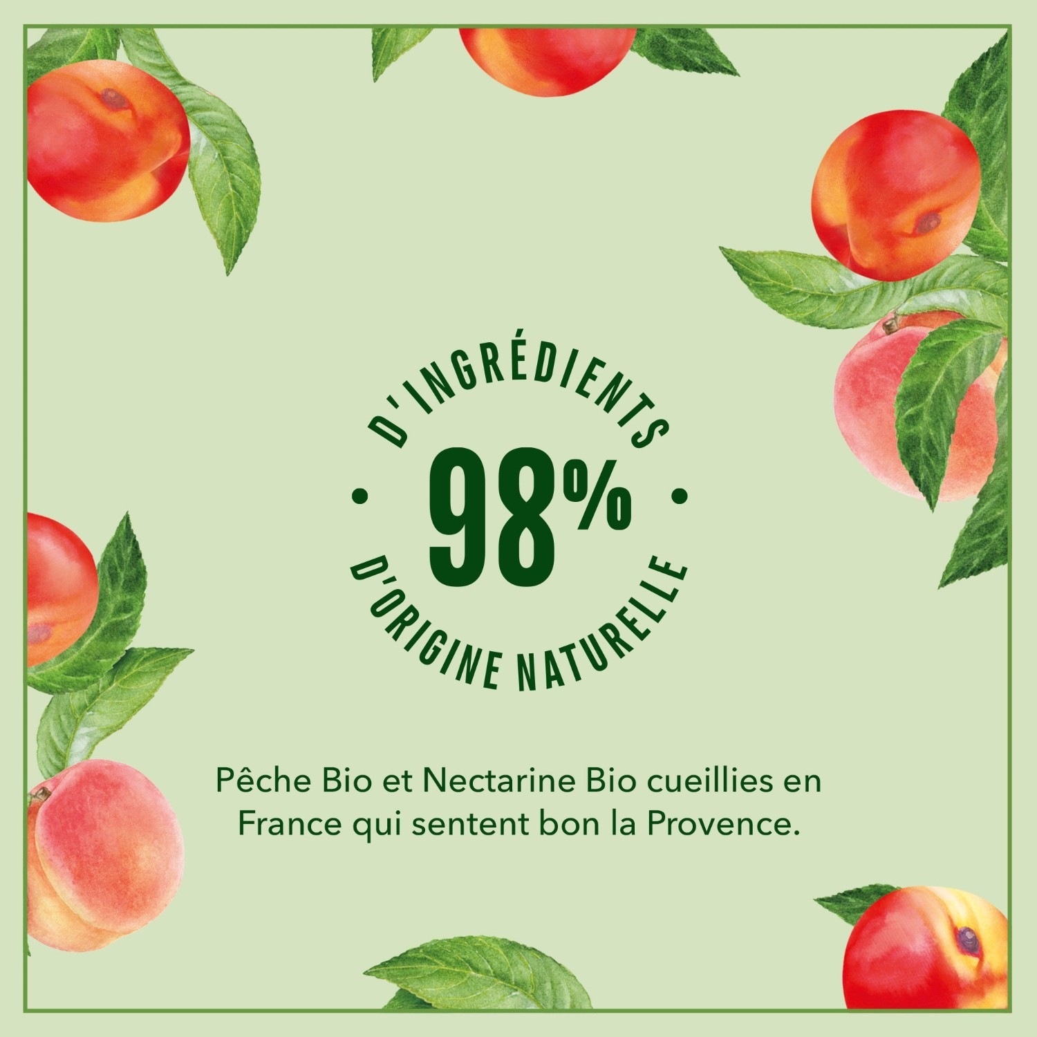 Le Petit Marseillais Berlingot Gel Douche Bio Rafraichissant[[,]] au PH Neutre[[,]] Pêche Nectarine[[,]]