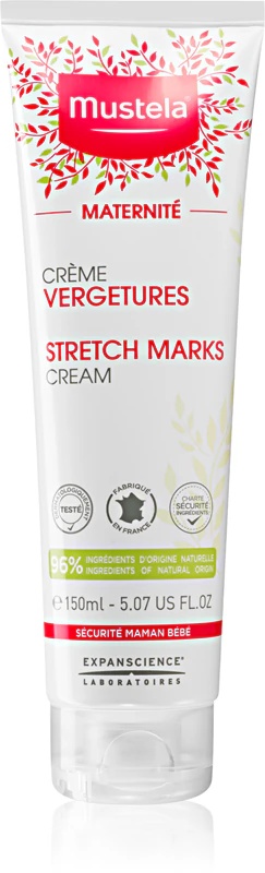 Mustela Maternité kūno kremas nuo strijų