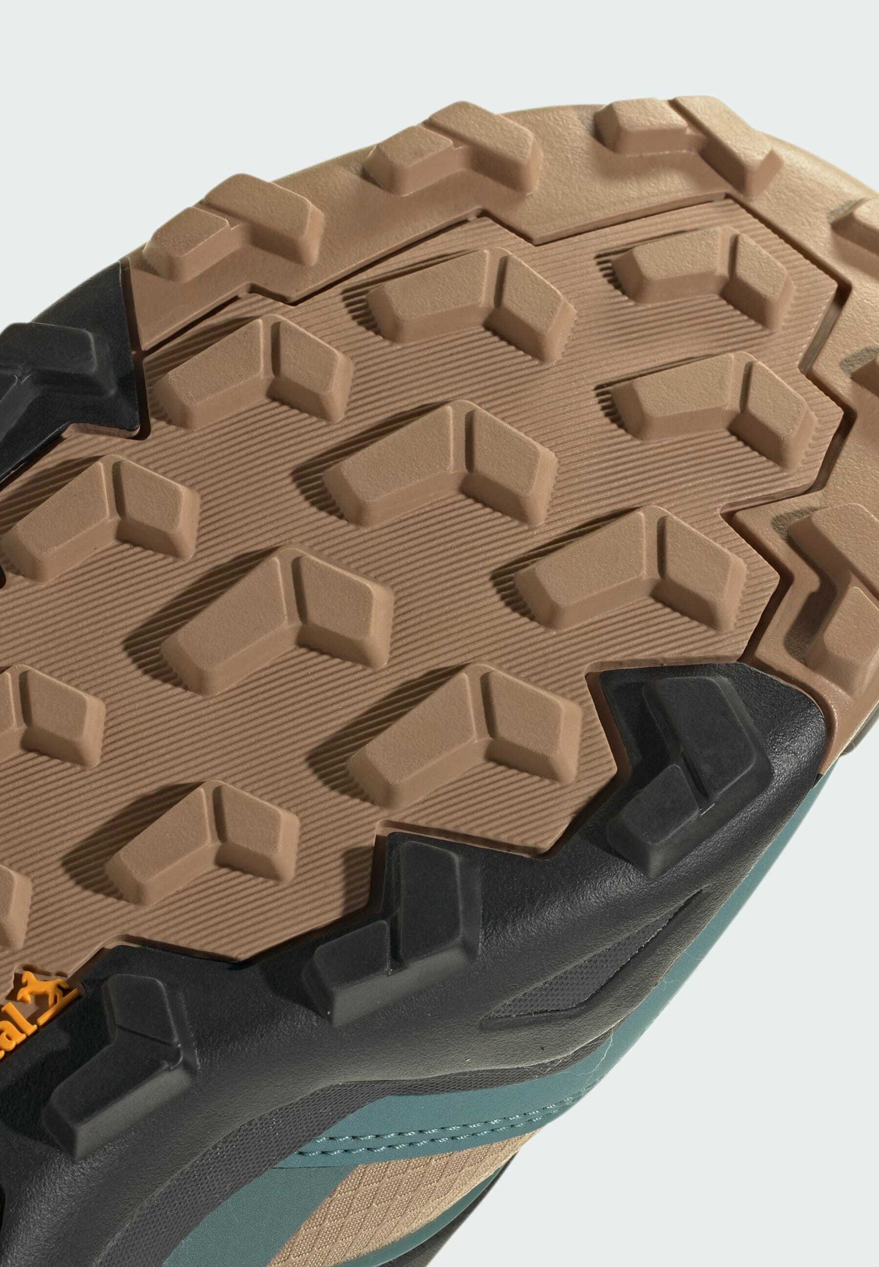 Adidas Terrex SKYCHASER MID GTX - Scarpe da trekking - cartone animato nero usato verde acqua