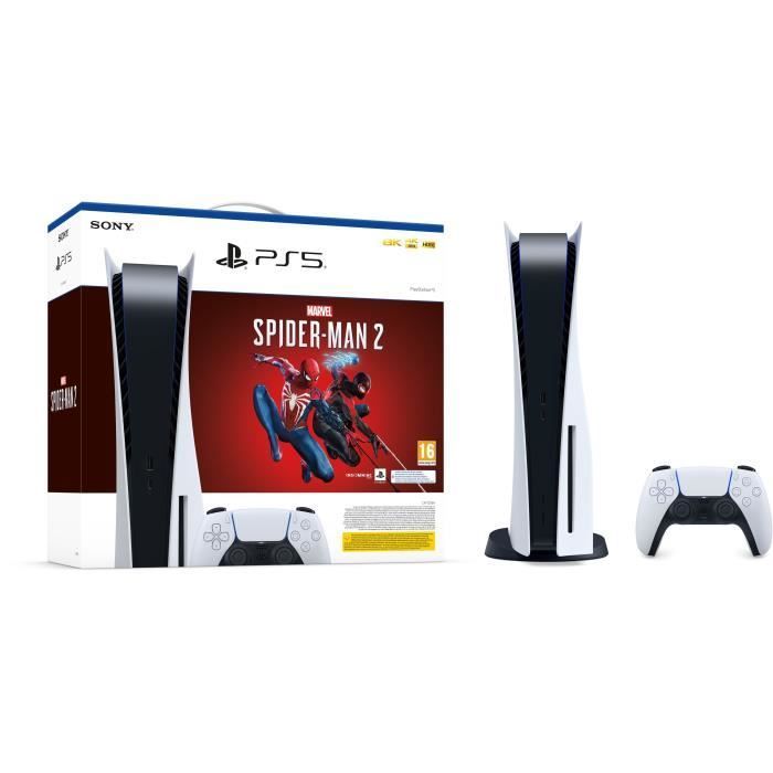 PlayStation 5-console - Standaardeditie + Marvel's Spider-Man 2 (code in de doos)