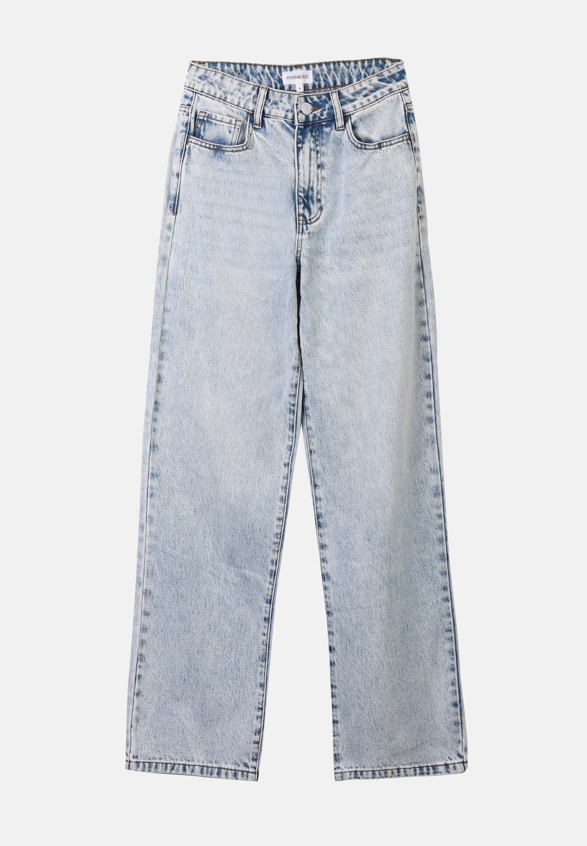 Even&Odd Tall Relaxed fit jeans - blauwe denim