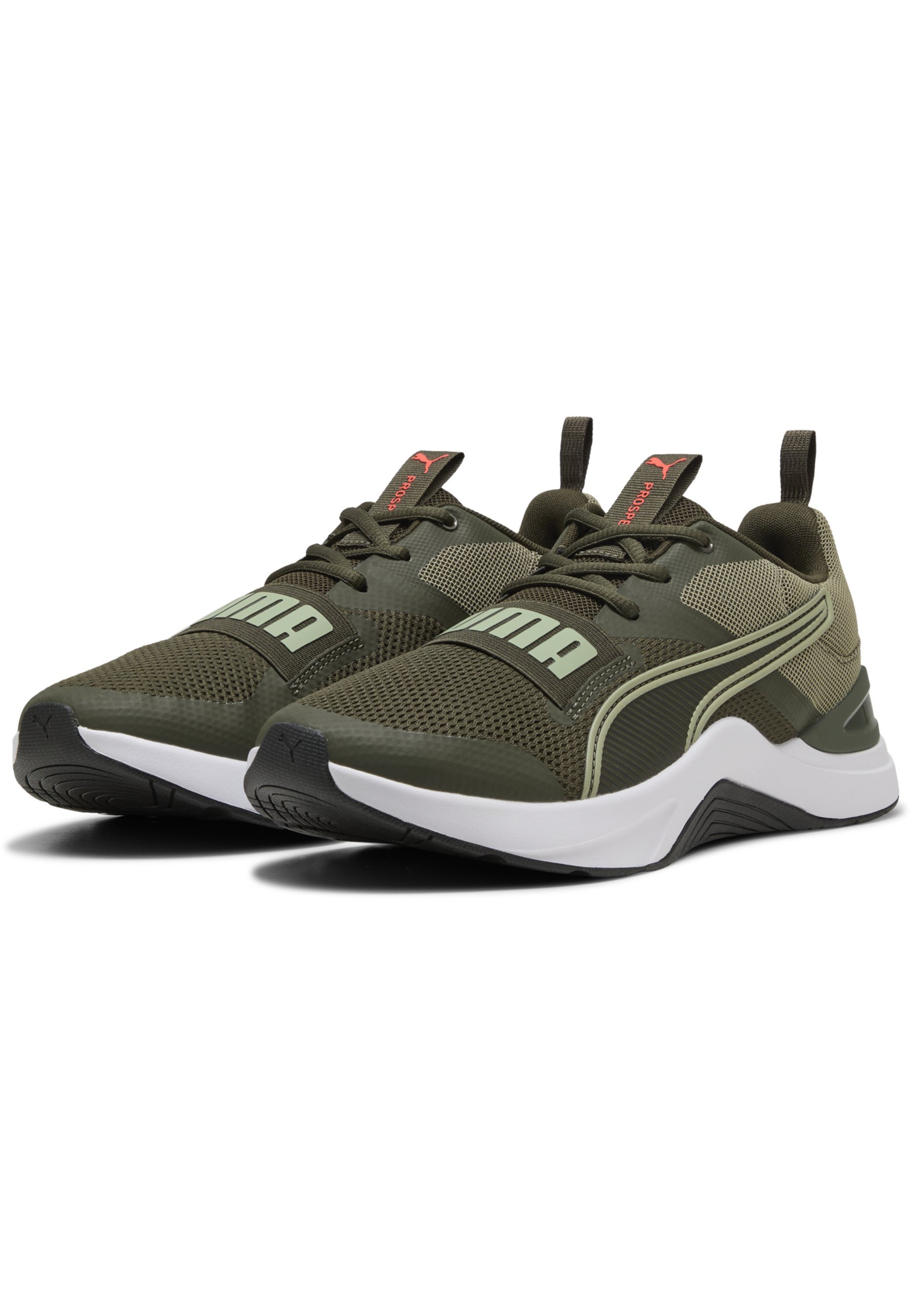 Puma PROSPECT UNISEX - Treningssko - dark olive lux army white