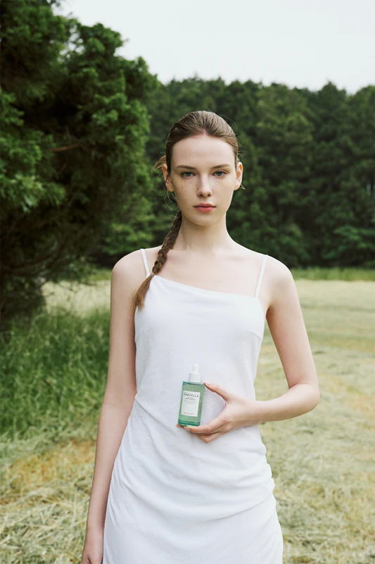 SKIN1004 Madagascar Centella Tea-Trica Relief Ampoule Sérum facial calmante para pele problemática