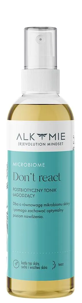 Alkmie Dont React Postbiotyczny tonik Łagodzący