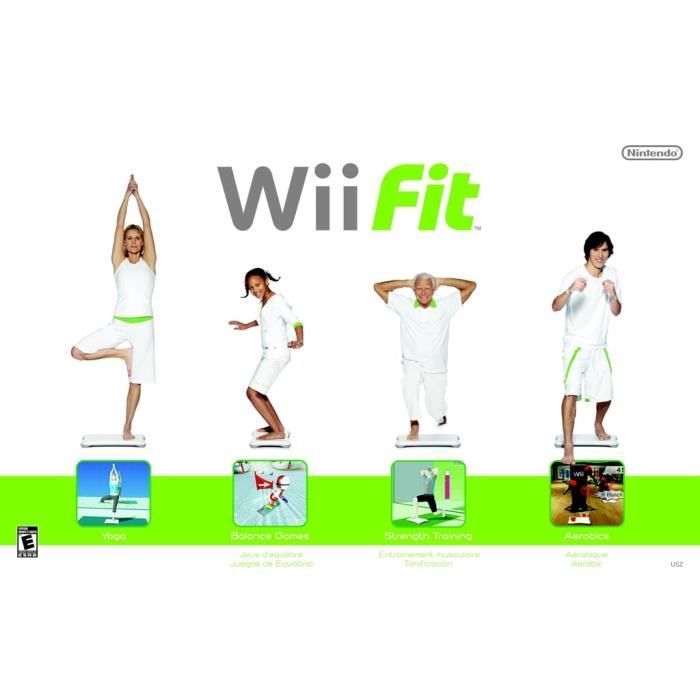Consola Nintendo Wii negra + Wii Sports + Wii Fit + Balance Board Mgames62