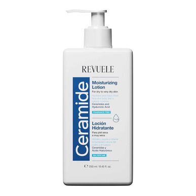 Revuele Ceramide fuktighetsgivende lotion for tørr hud, bodylotion, ceramider, hyaluronsyre, 250 ml