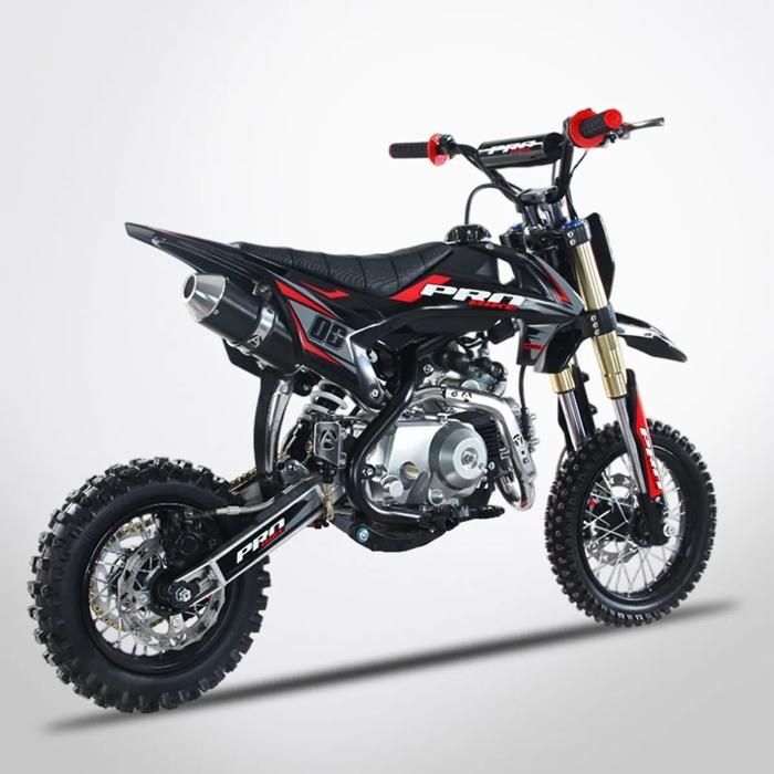 PROBIKE 50 SX 12/10 Moto de cross para niños - Roja - Edición 2025