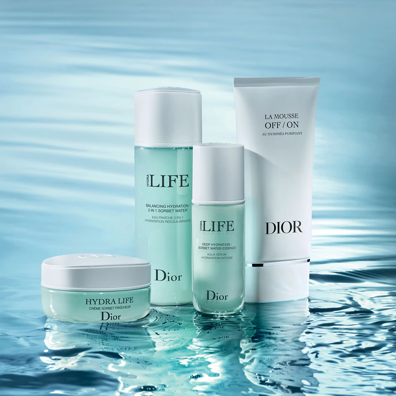 DIOR Hydra Life 2 em 1 Água Sorbet 2 em 1 água facial hidratante