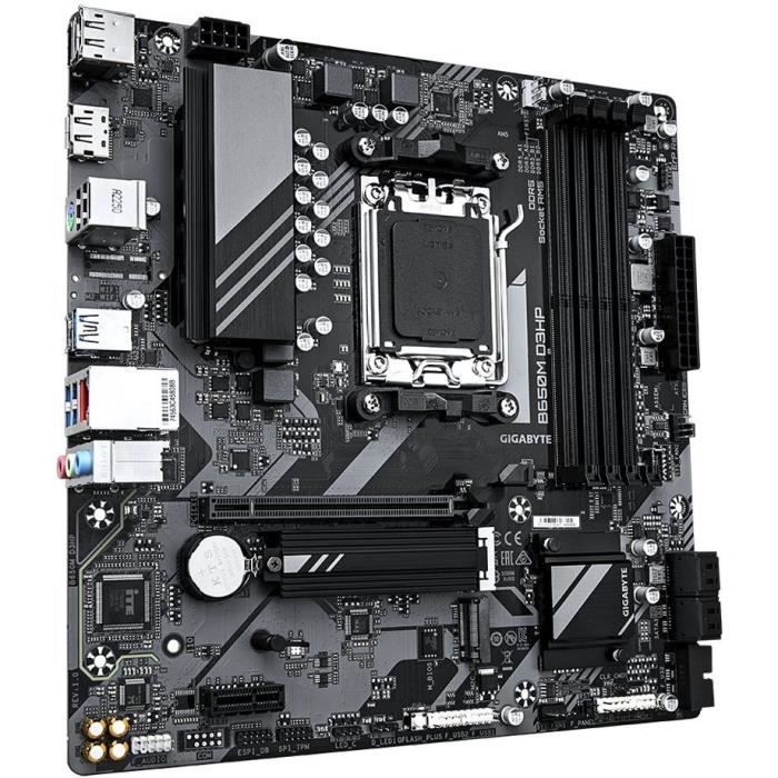 Motherboard – GIGABYTE – B650M D3HP – Sockel AM5 – DDR5 bis zu 7600 MHz – 2,5-GbE-LAN