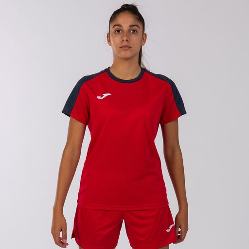  Joma Eco Championship Kurzarm-T-Shirt Marineblau Rot