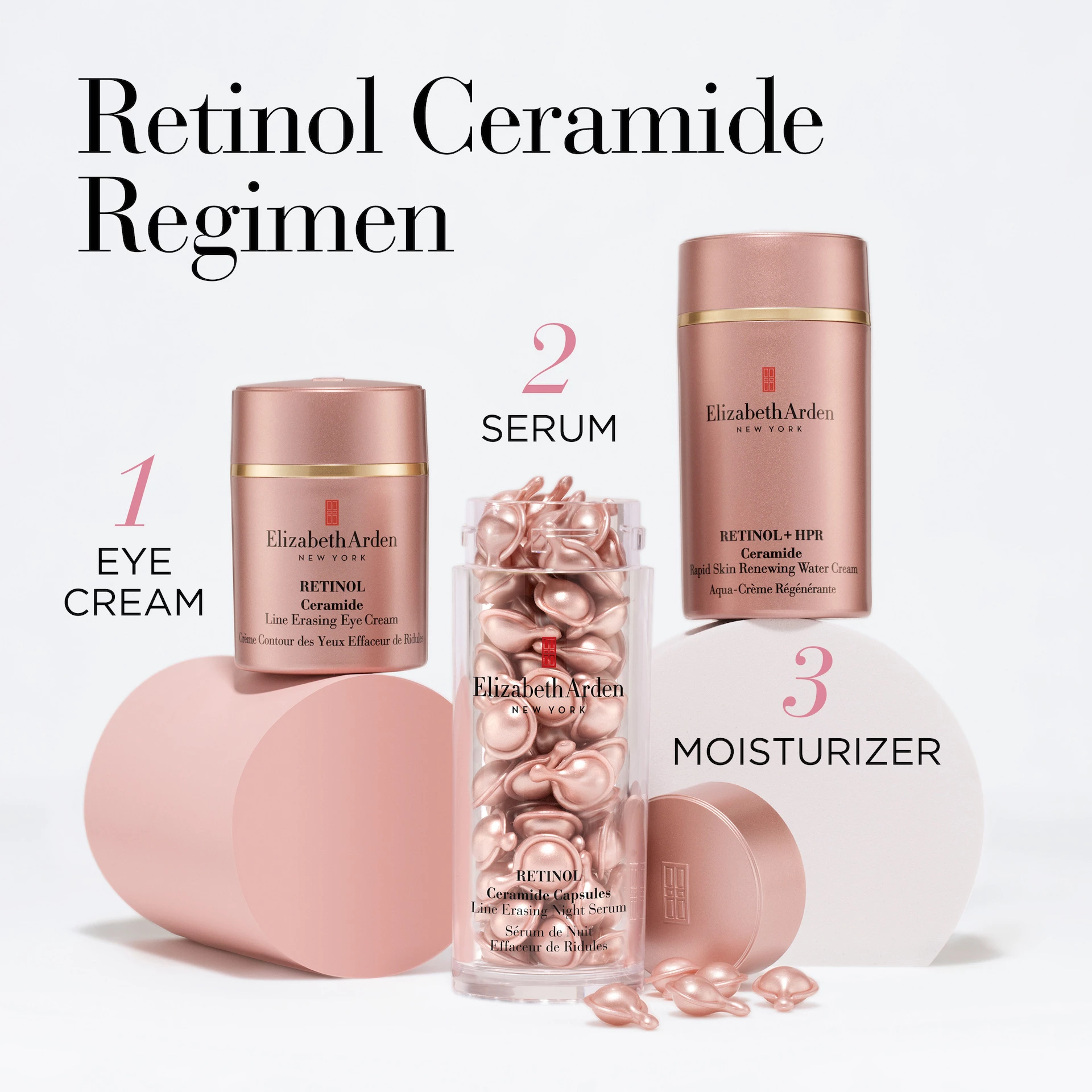Cremă de apă cu retinol și ceramină HPR pentru regenerarea rapidă a pielii 50 ml - Elizabeth Arden