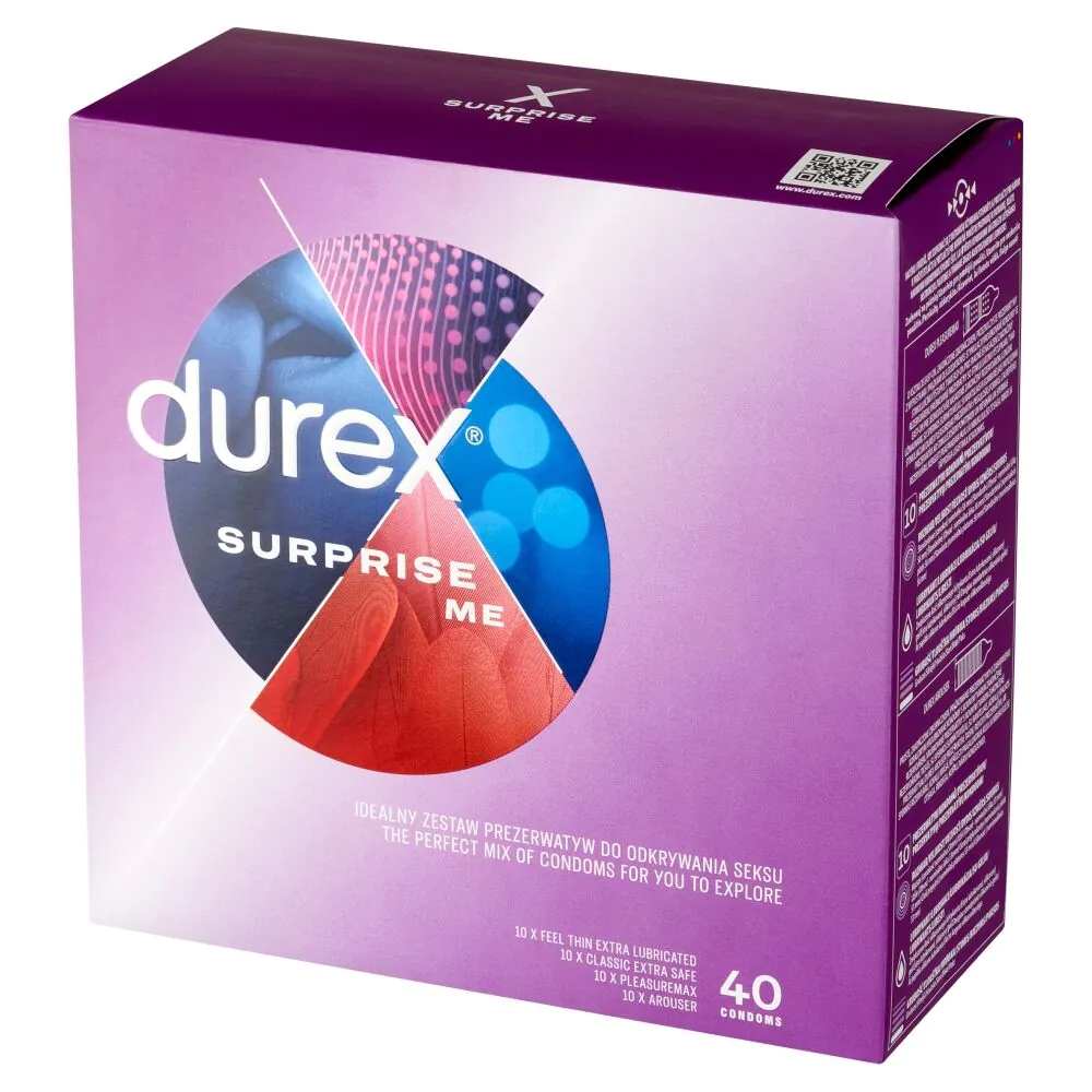 Prezerwatywy Durex Surprise 40 szt.