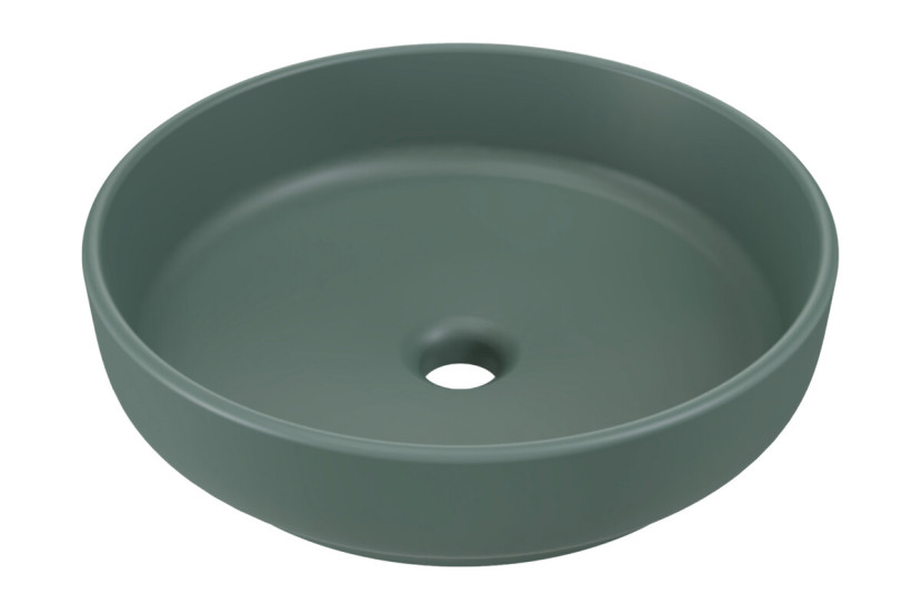 Umywalka nablatowa river 1 forest green matt un 40 ( e-6595 )