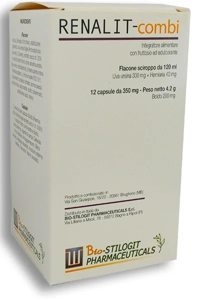 BIO STILOGIT PHARMACEUTICAL Renalit Combi supplément 12 gélules + sirop 120 ml