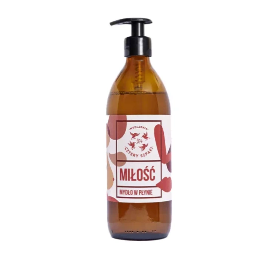 Mydlarnia Cztery Szpaki mydło w płynie Miłość 500 ml
