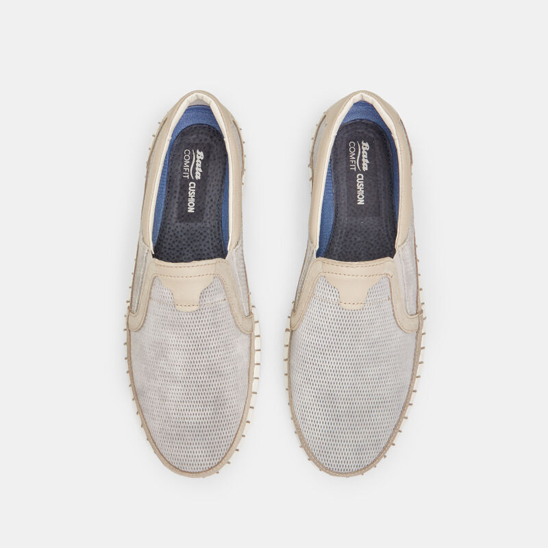 BATA Męskie półbuty zamszowe typu slip-on